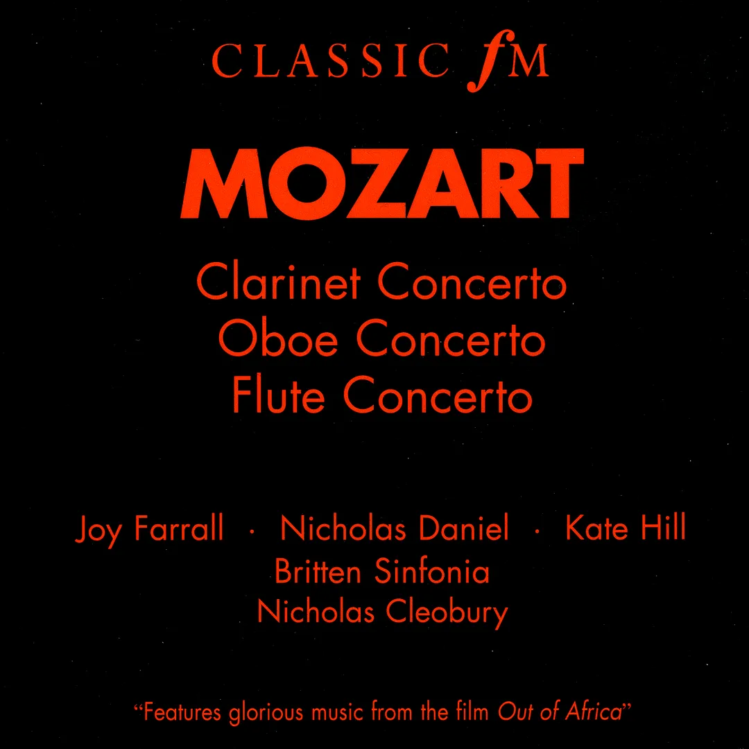 Clarinet Concerto / Oboe Concerto / Flute Concerto