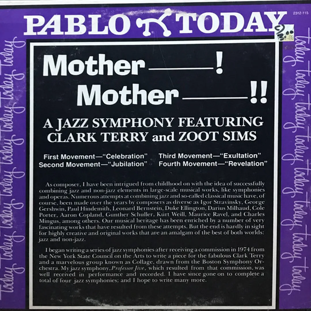 Mother———! Mother———!!: A Jazz Symphony