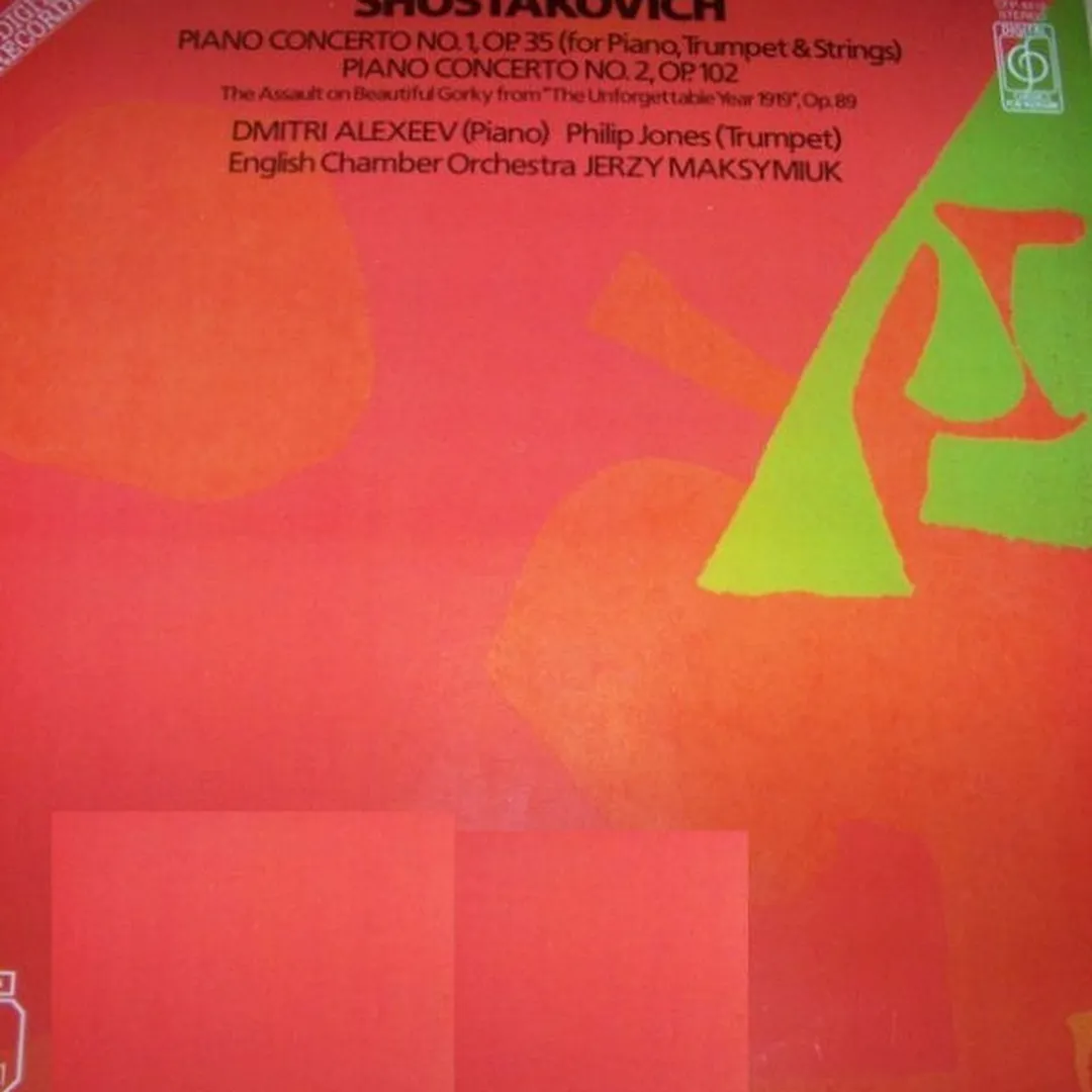 Piano Concertos nos. 1 & 2 / The Assault on Beautiful Gorky