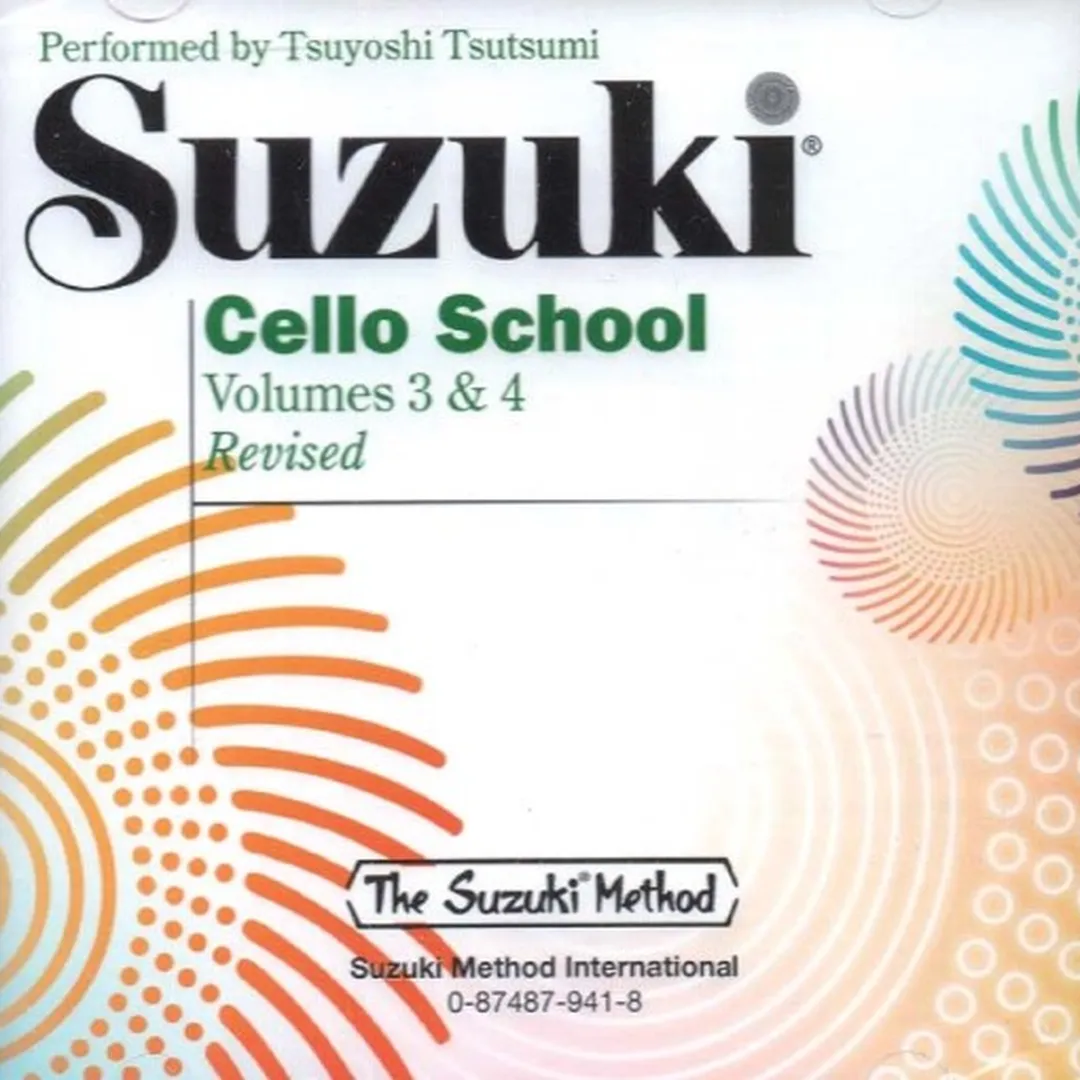 Suzuki Cello School, Volumes 3 & 4, Revised