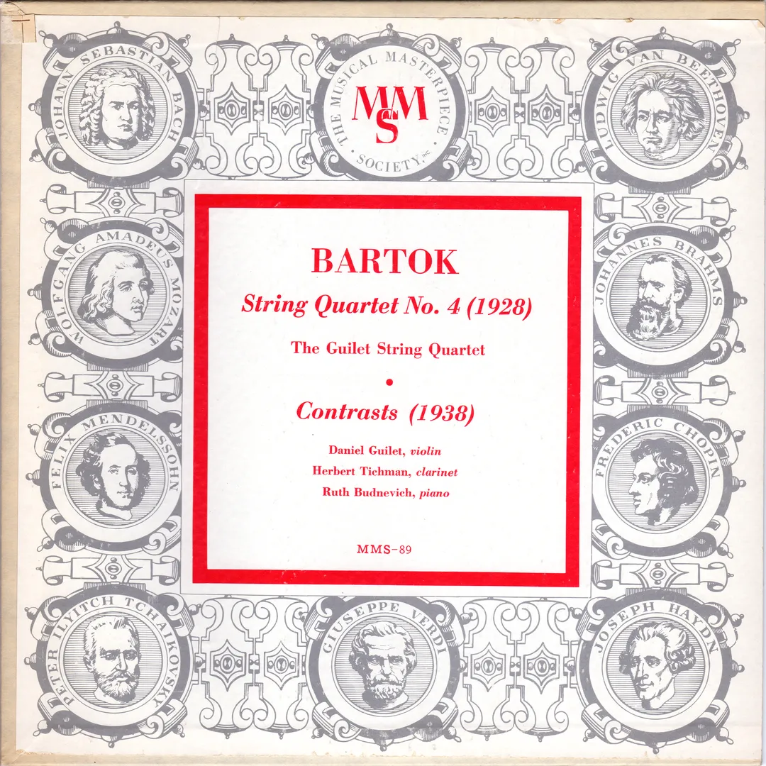 String Quartet No. 4 (1928) / Contrasts (1938)