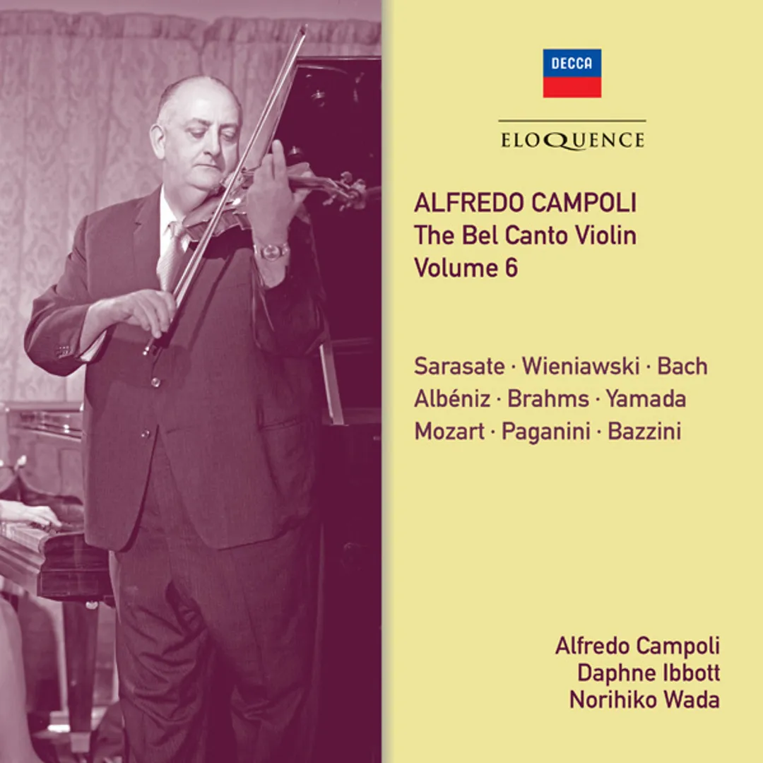 The Bel Canto Violin, Volume 6
