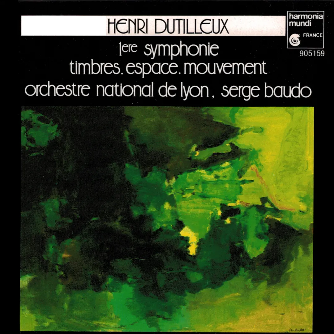 1ère symphonie / Timbres, espace, mouvement