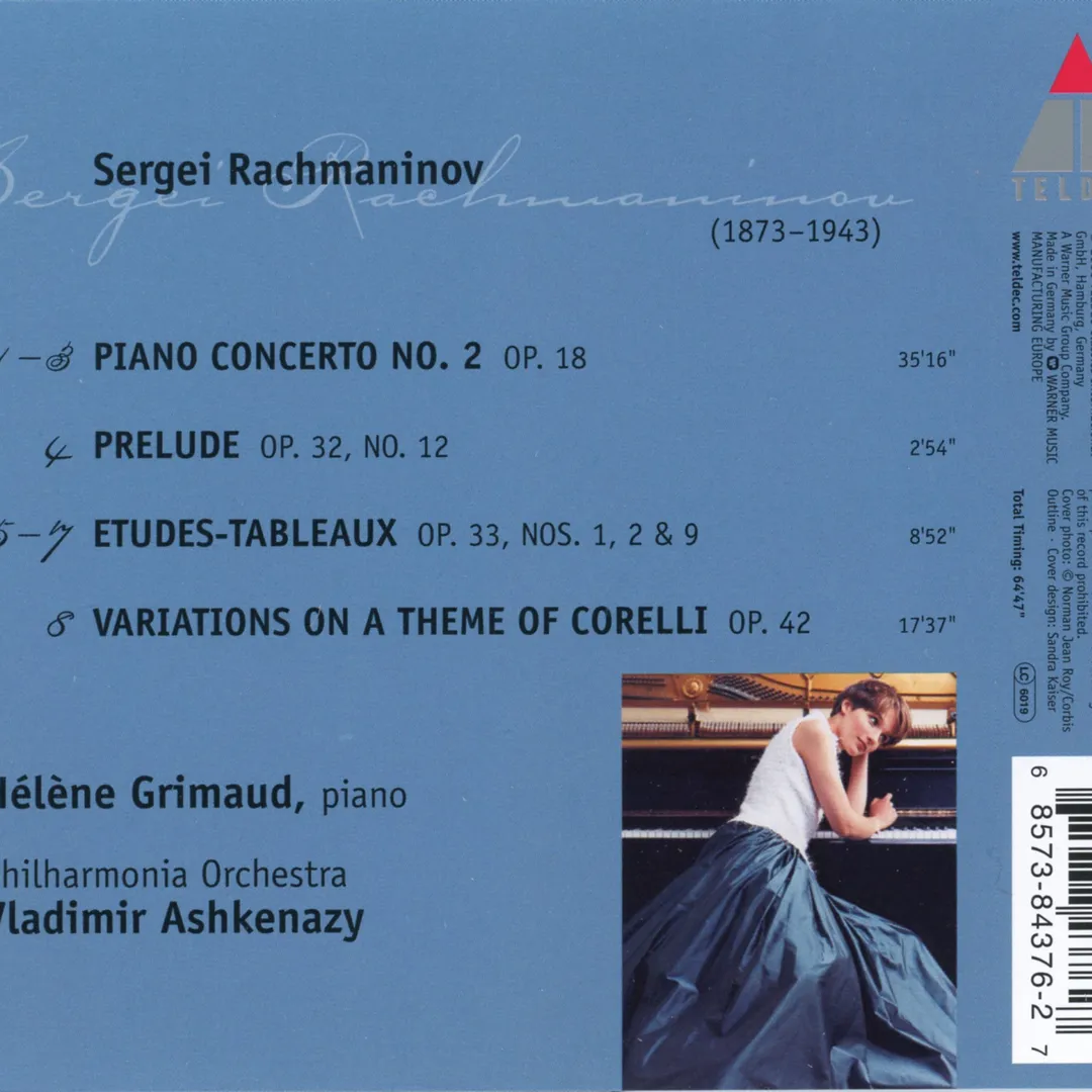 Piano Concerto No. 2 / Études-Tableaux, op. 33 / Prelude in G-sharp minor / Variations on a Theme of Corelli