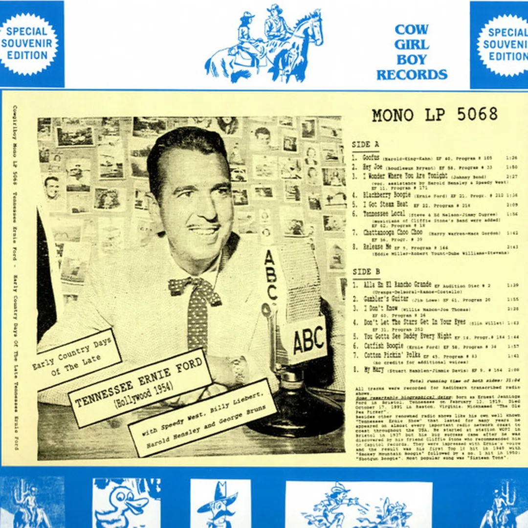 Early Country Days of the Late Tennessee Ernie Ford