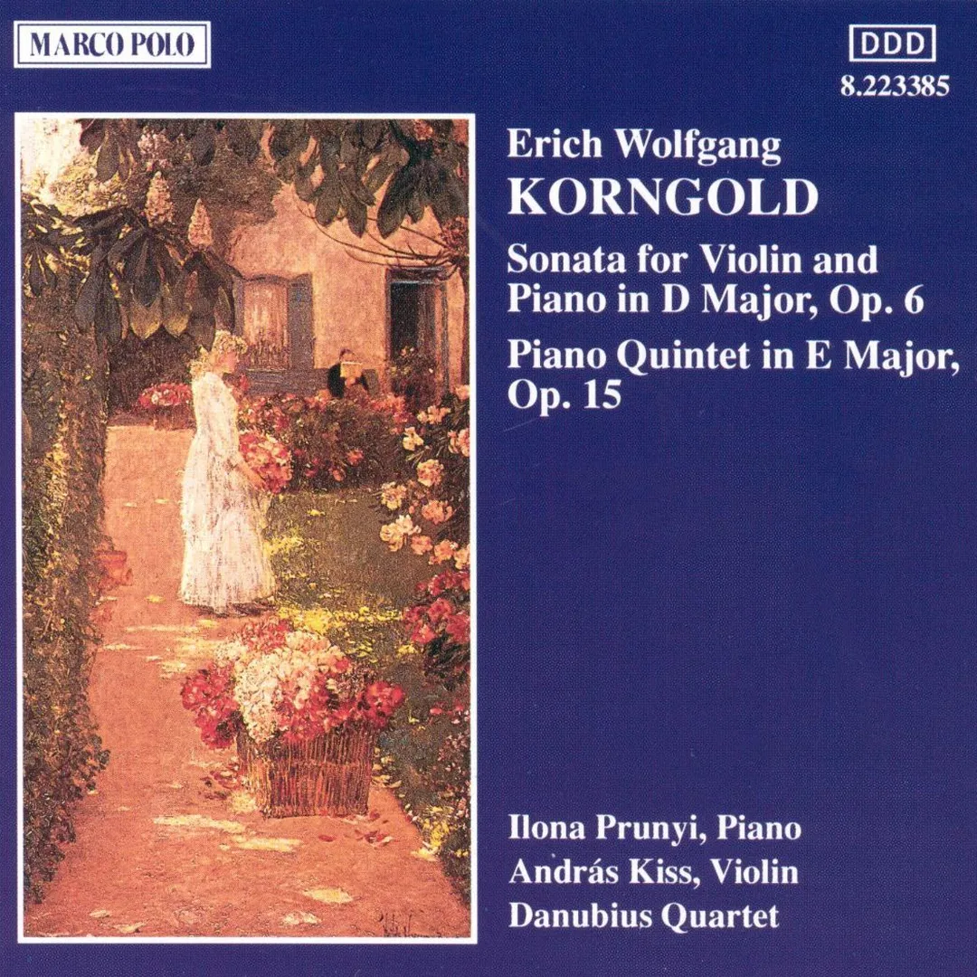 Sonata for Violin and Piano in D major, op. 6 / Piano Quintet in E major, op. 15