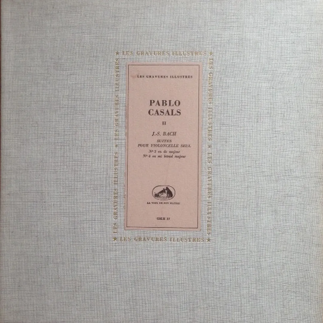 Suites pour violoncelle seul N°3 en do majeur / N°4 en mi bémol majeur