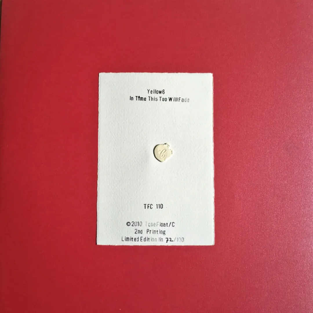 In Time This Too Will Fade