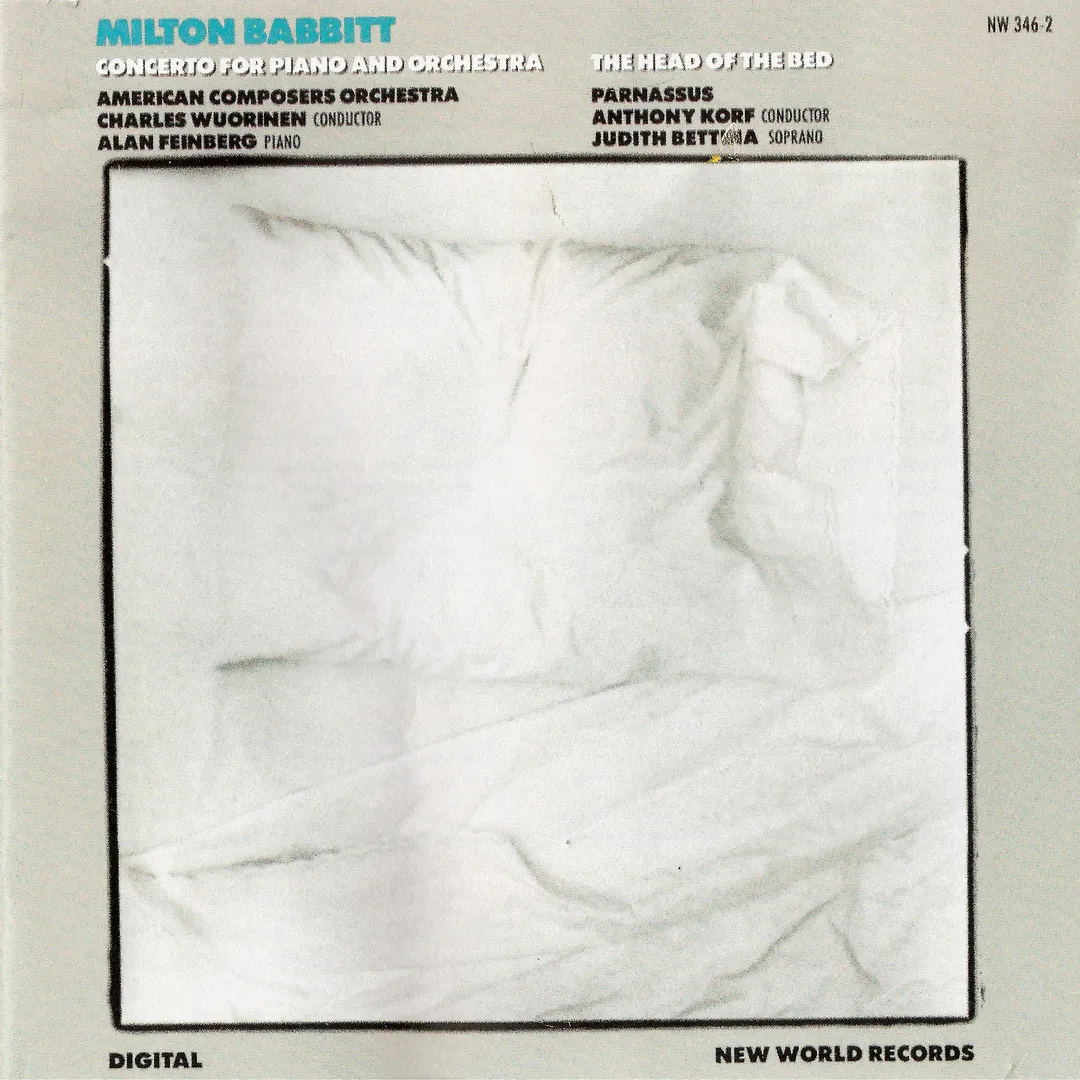 Concerto For Piano and Orchestra / The Head of the Bed