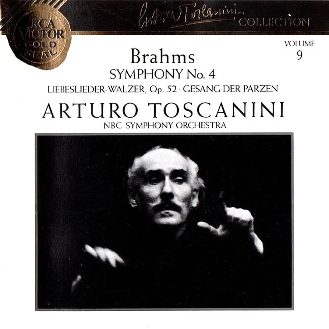 Symphony no. 4 / Liebeslieder-Walzer, op. 52 / Gesang der Parzen