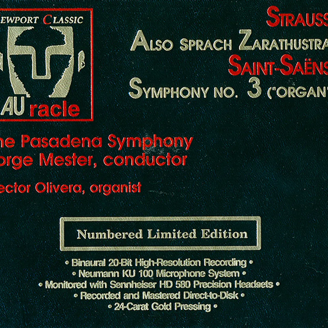 Strauss: Also Sprach Zarathustra! / Saint-Saëns: Symphony no. 3 ("Organ")