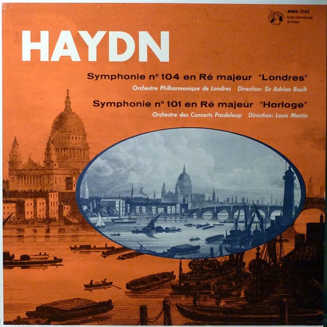 Symphonie N°104 en ré majeur "Londres", Symphonie N°101 en ré majeur "Horloge"