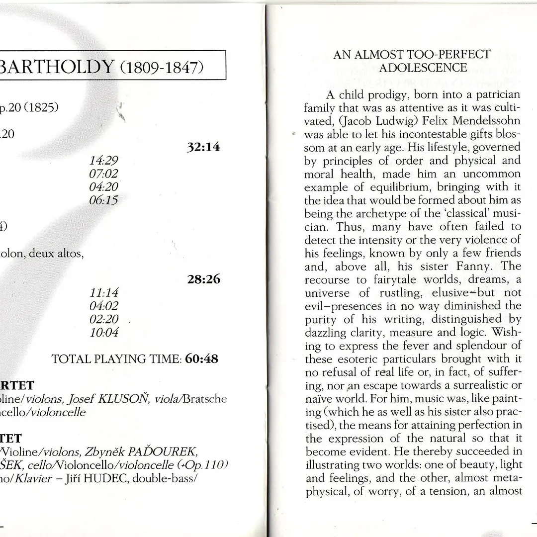 String Octet / Piano Sextet