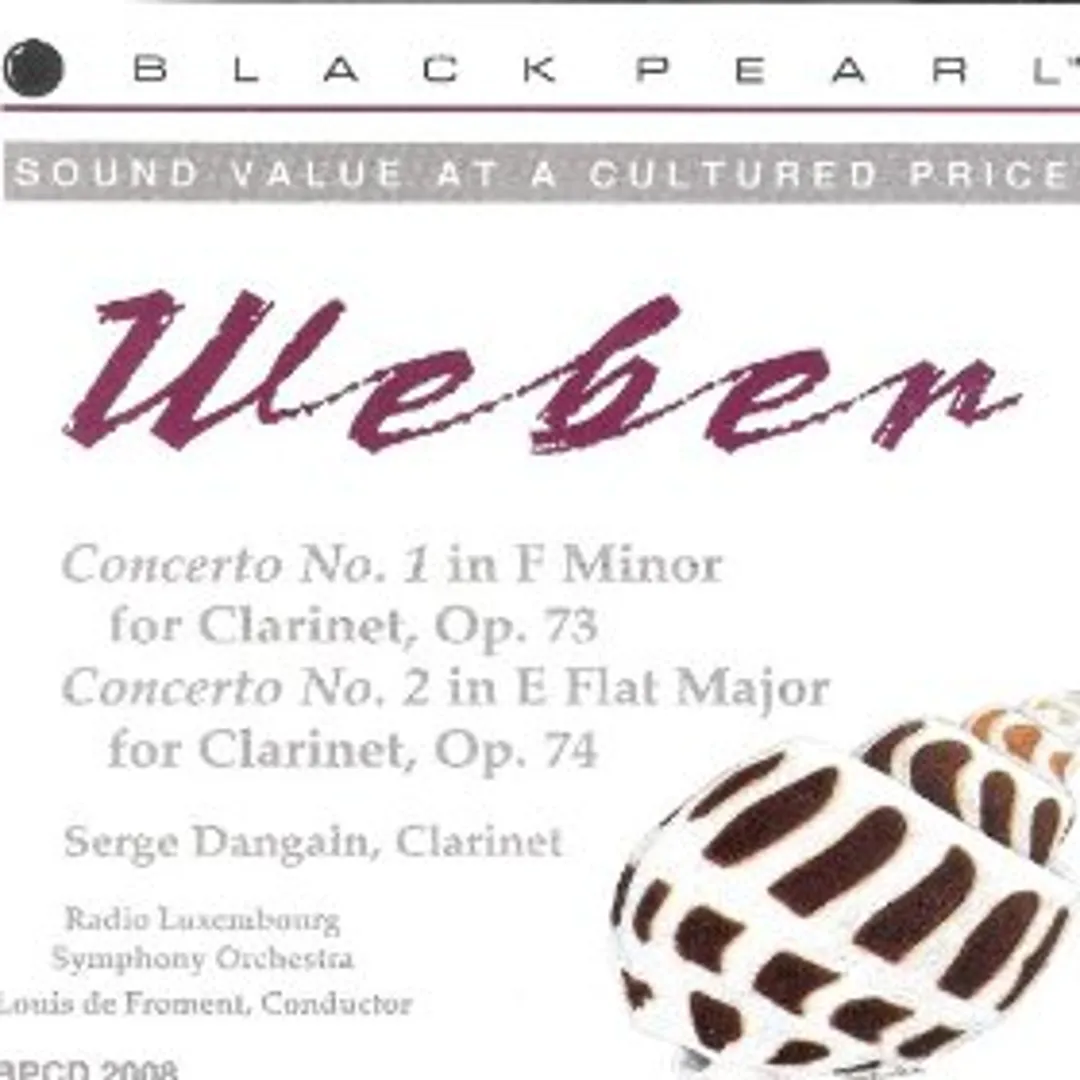 Concerto no. 1 in F minor for Clarinet, op. 73 / Concerto no. 2 in E flat major for Clarinet, op. 74