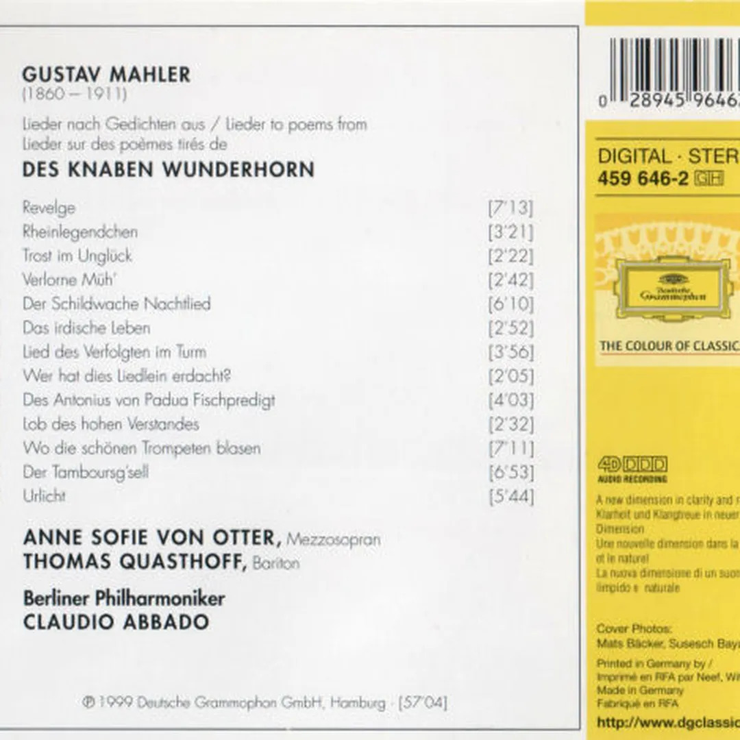 Des Knaben Wunderhorn