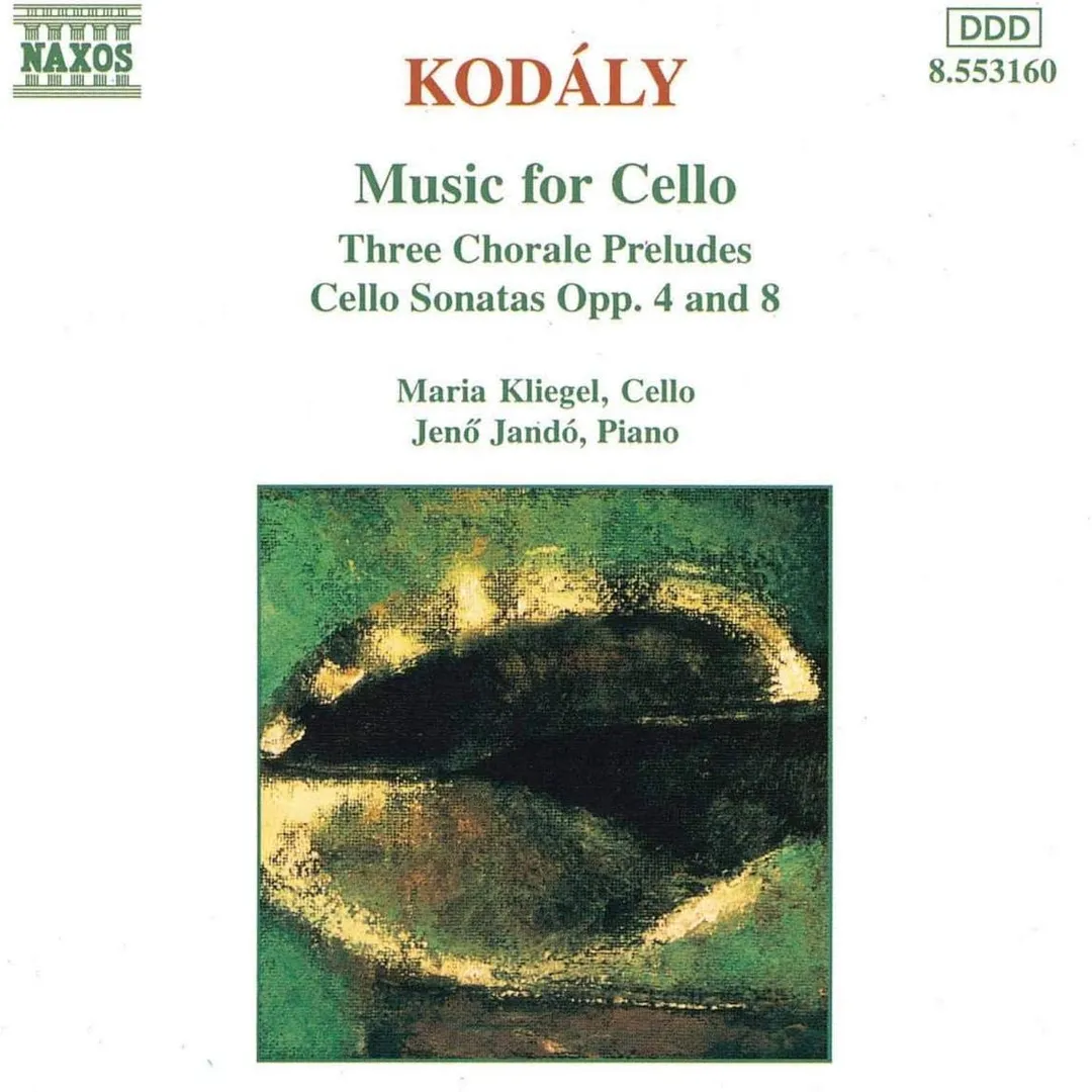 Music for Cello: Three Chorale Preludes / Cello Sonatas opp. 4 and 8