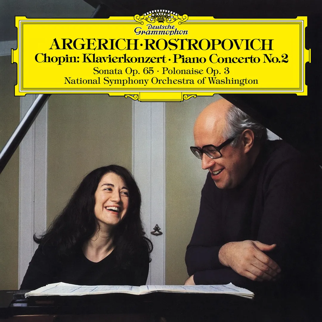 Chopin: Piano Concerto No. 2 in F Minor, Op. 21 / Introduction & Polonaise brillante, Op. 3 / Cello Sonata in G Minor, Op. 65
