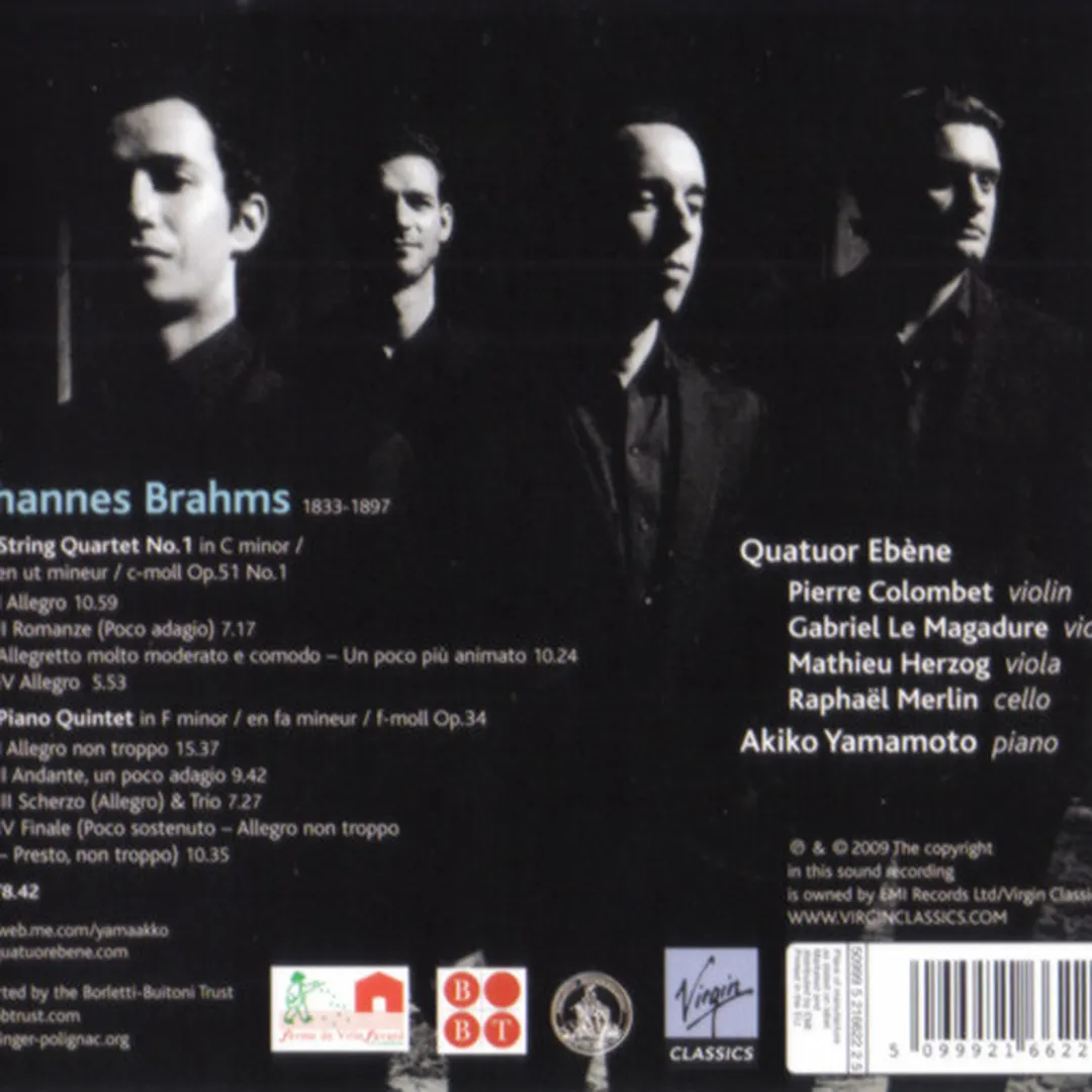 String Quartet No. 1 in C minor / Piano Quintet in F minor