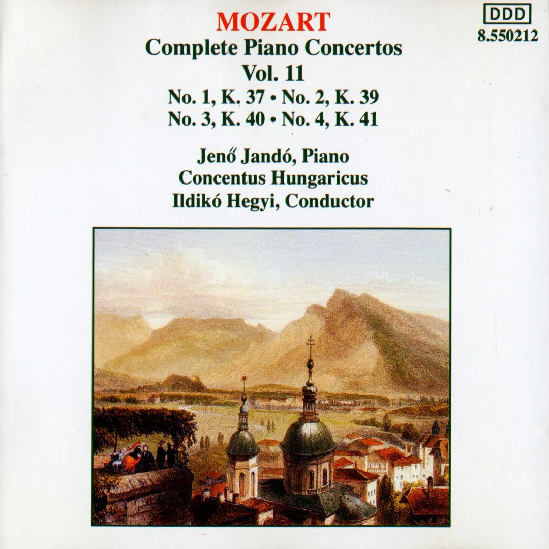 Complete Piano Concertos, Volume 11: No. 1, K. 37 / No. 2, K. 39 / No. 3, K. 40 / No. 4, K. 41