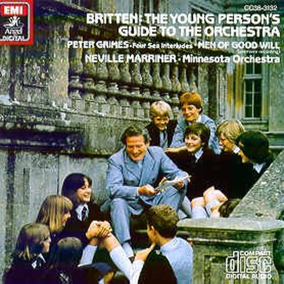 Young Person's Guide to the Orchestra / Four Sea Interludes / Men of Goodwill