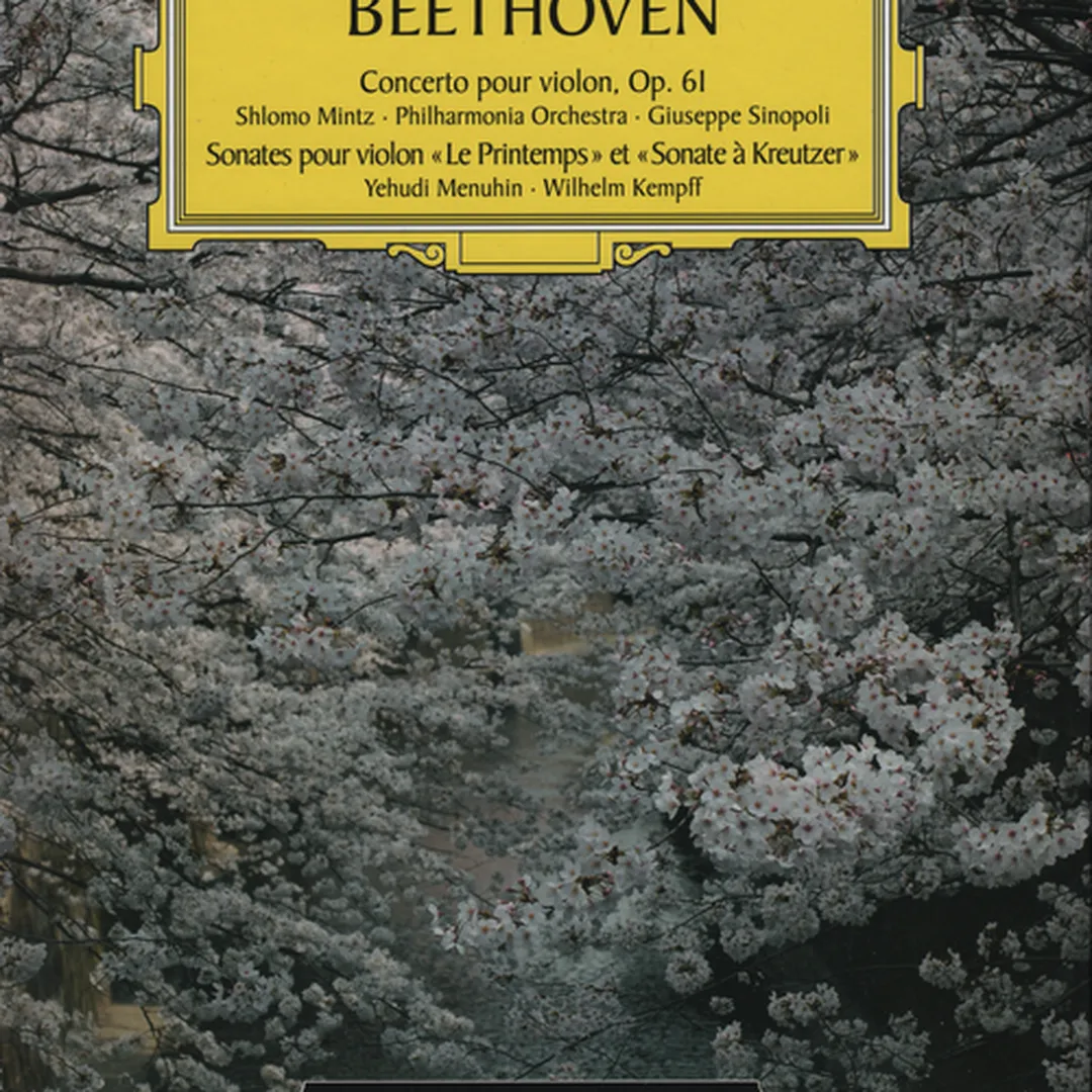 Concerto pour violon, Op. 61 · Sonates pour violon « Le Printemps » et « Sonate à Kreutzer »