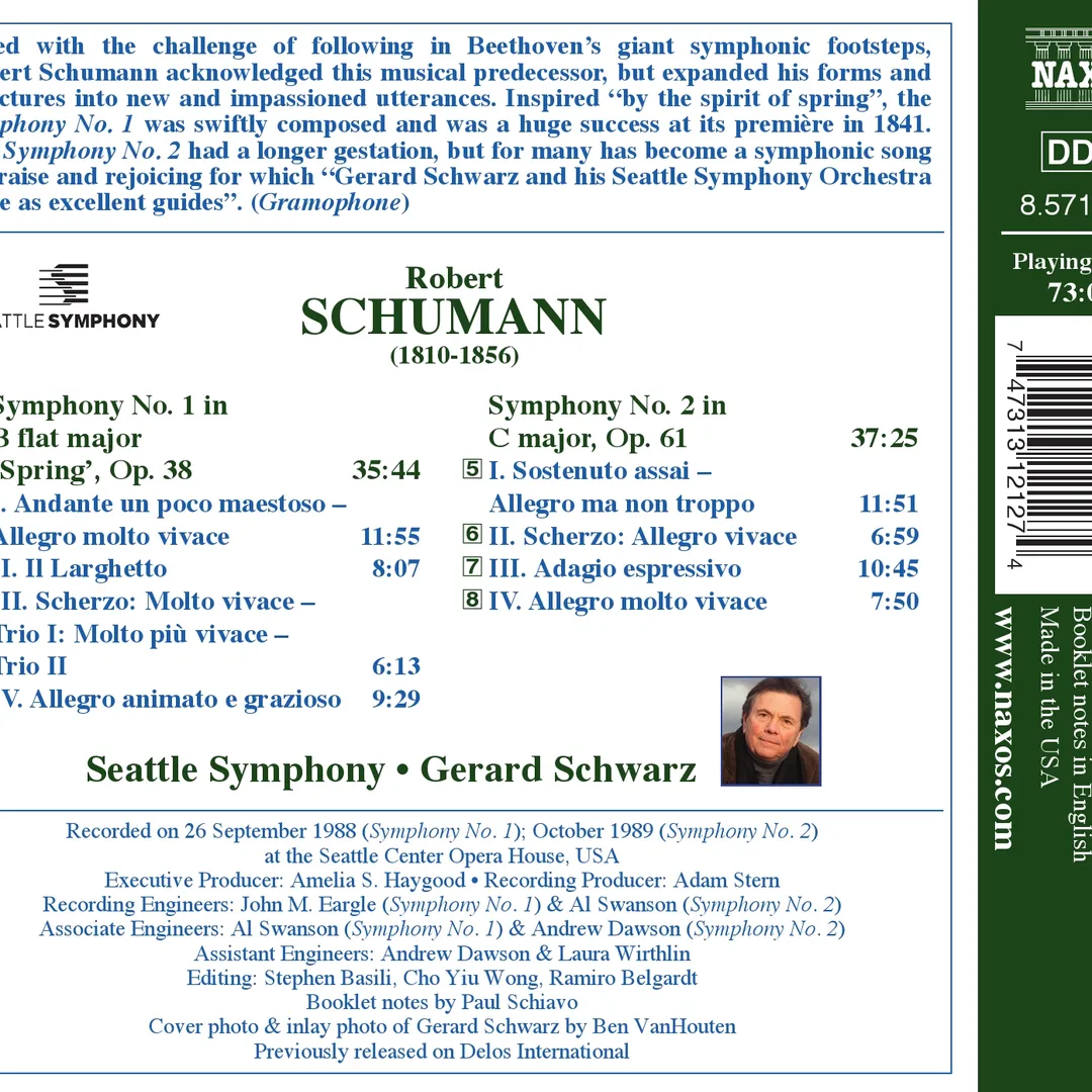 Symphonies Nos. 1 and 2