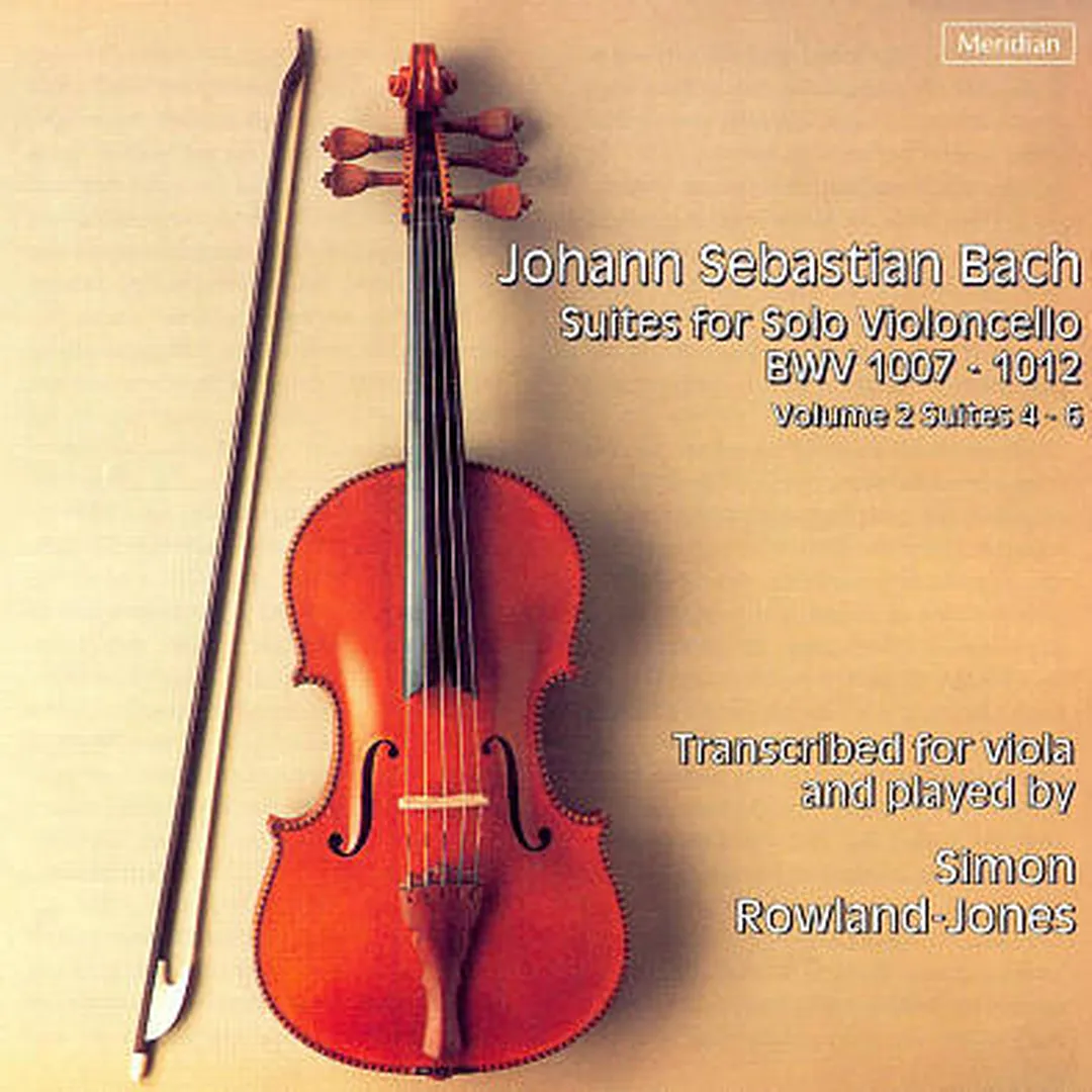 Suites for Solo Violoncello, BWV 1007-1012, Volume 2: Suites 4-6