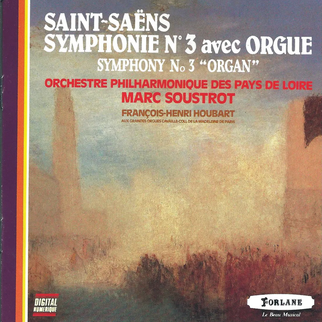 Symphonie no. 3 avec Orgue