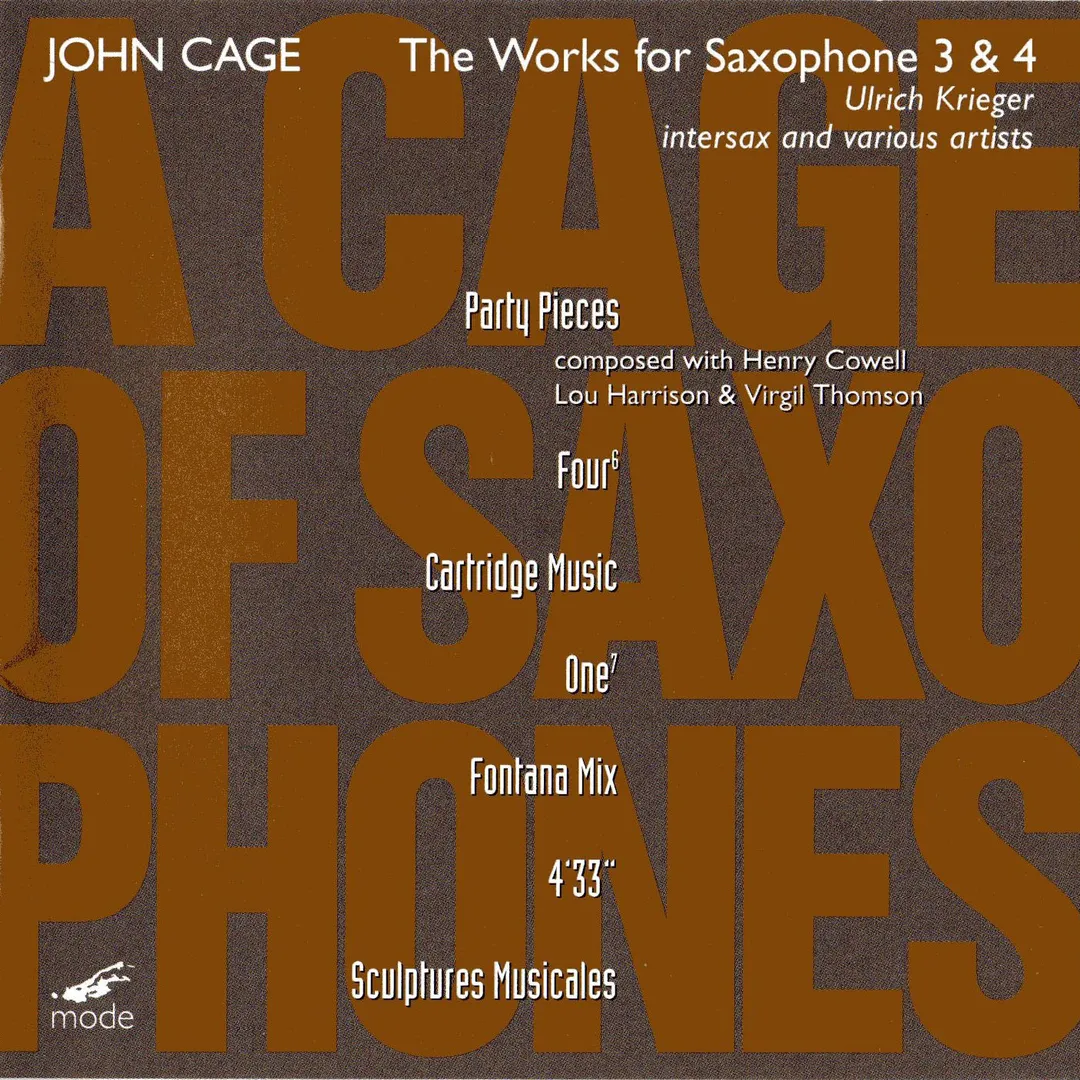 A Cage of Saxophones, Volumes 3 & 4