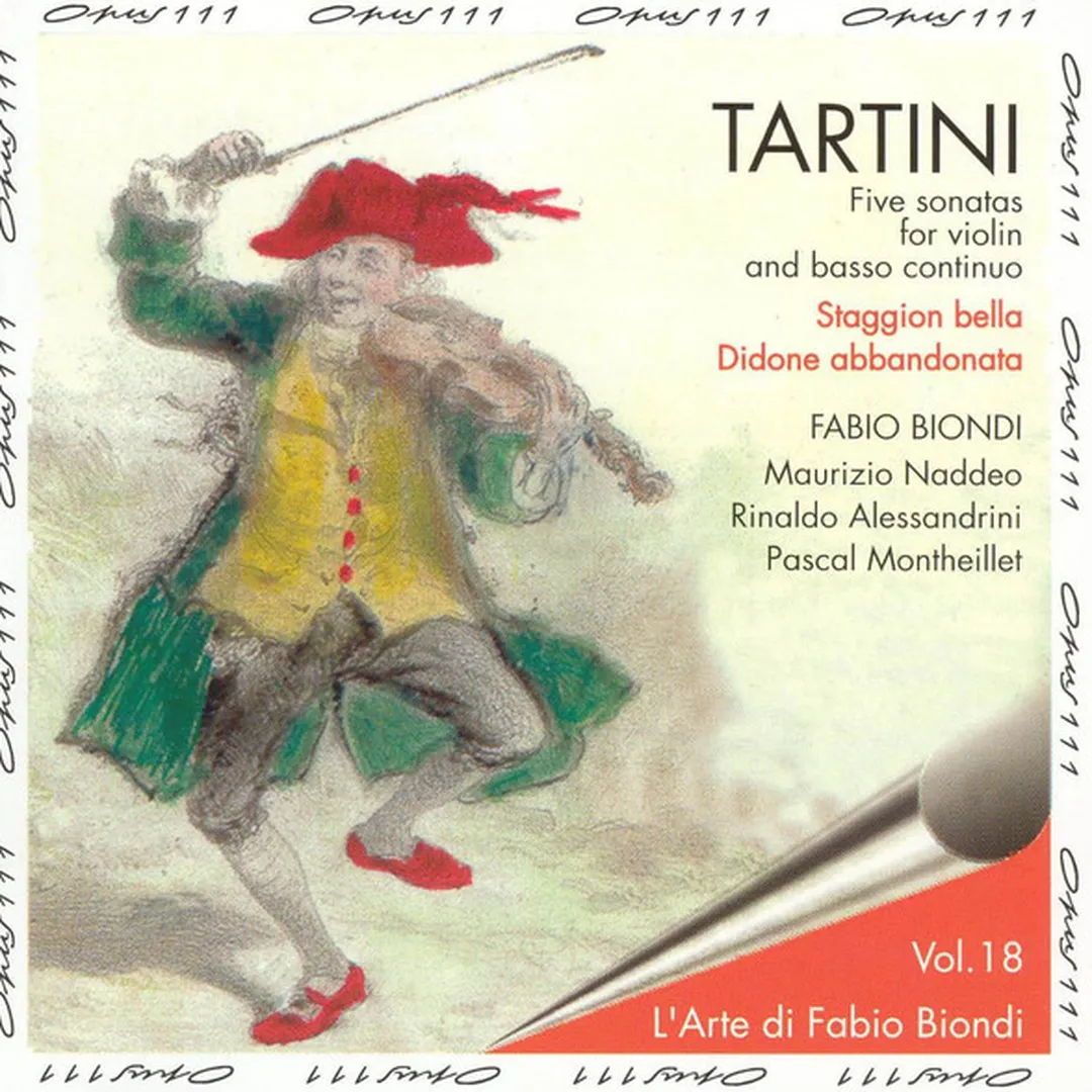 Tartini: Five Sonatas for violin and basso continuo