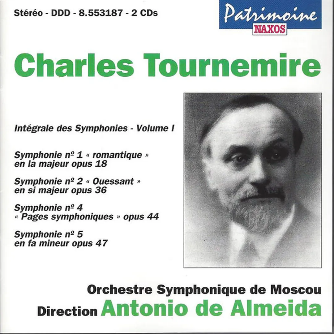 Intégrale des symphonies, volume I: Symphonie n° 1 "romantique" en la majeur, op. 18 / Symphonie n° 2 "Ouessant" en si majeur, op. 36 / Symphonie n° 4 "Pages symphoniques", op. 44 / Symphonie n° 5 en fa mineur, op. 47