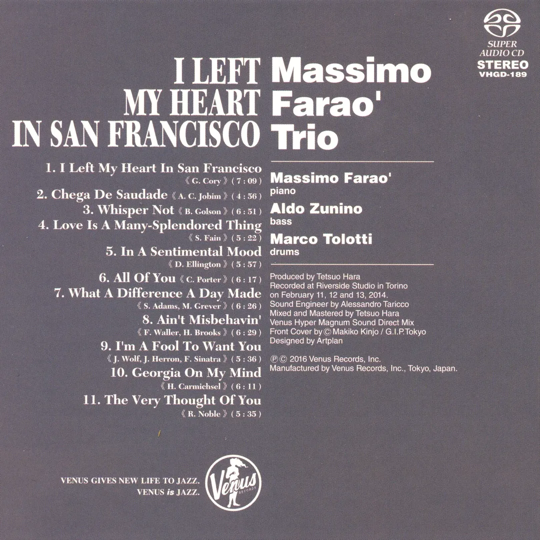 I Left My Heart In San Francisco