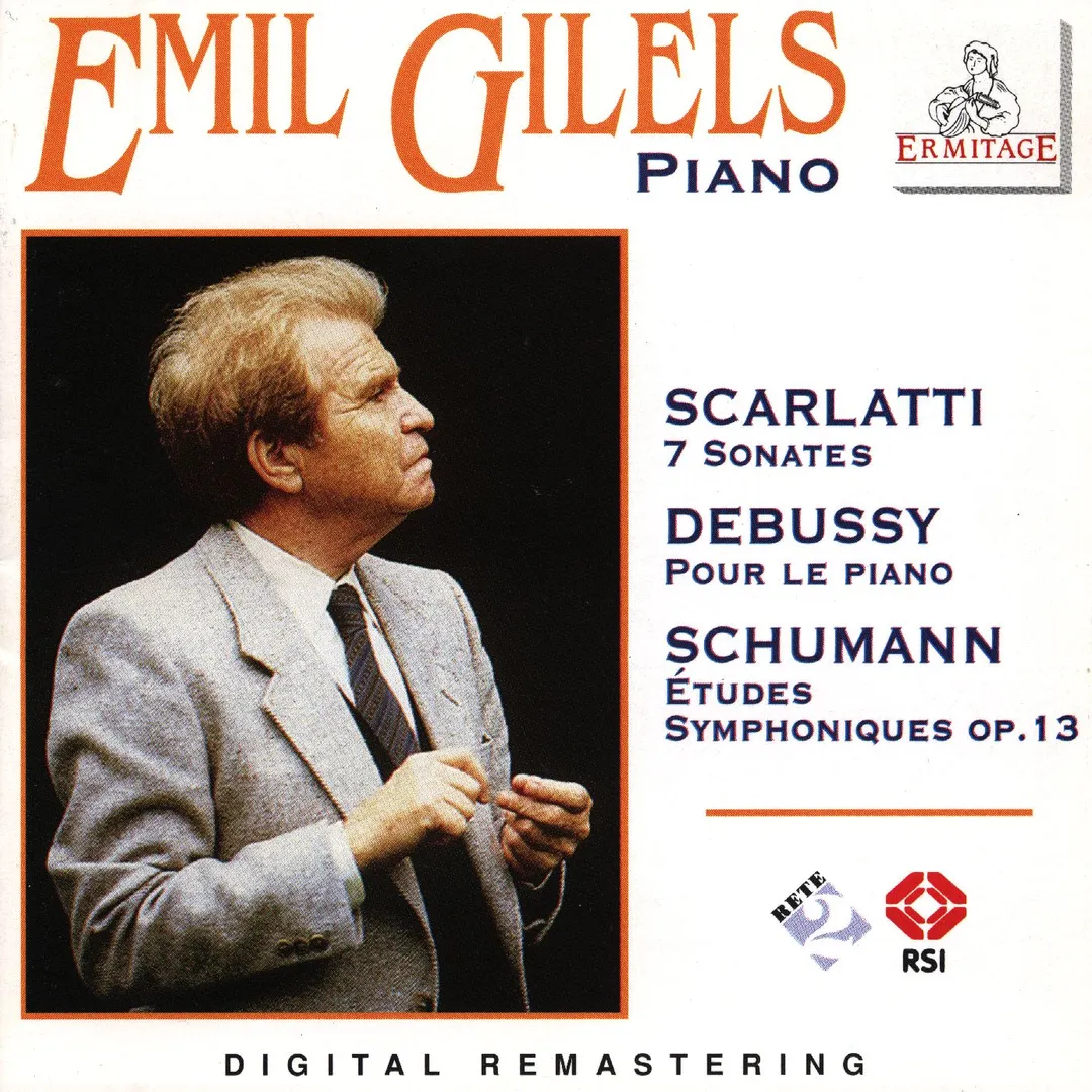 Scarlatti: 7 Sonates / Debussy : Pour le piano / Schumann : Études symphoniques op. 13