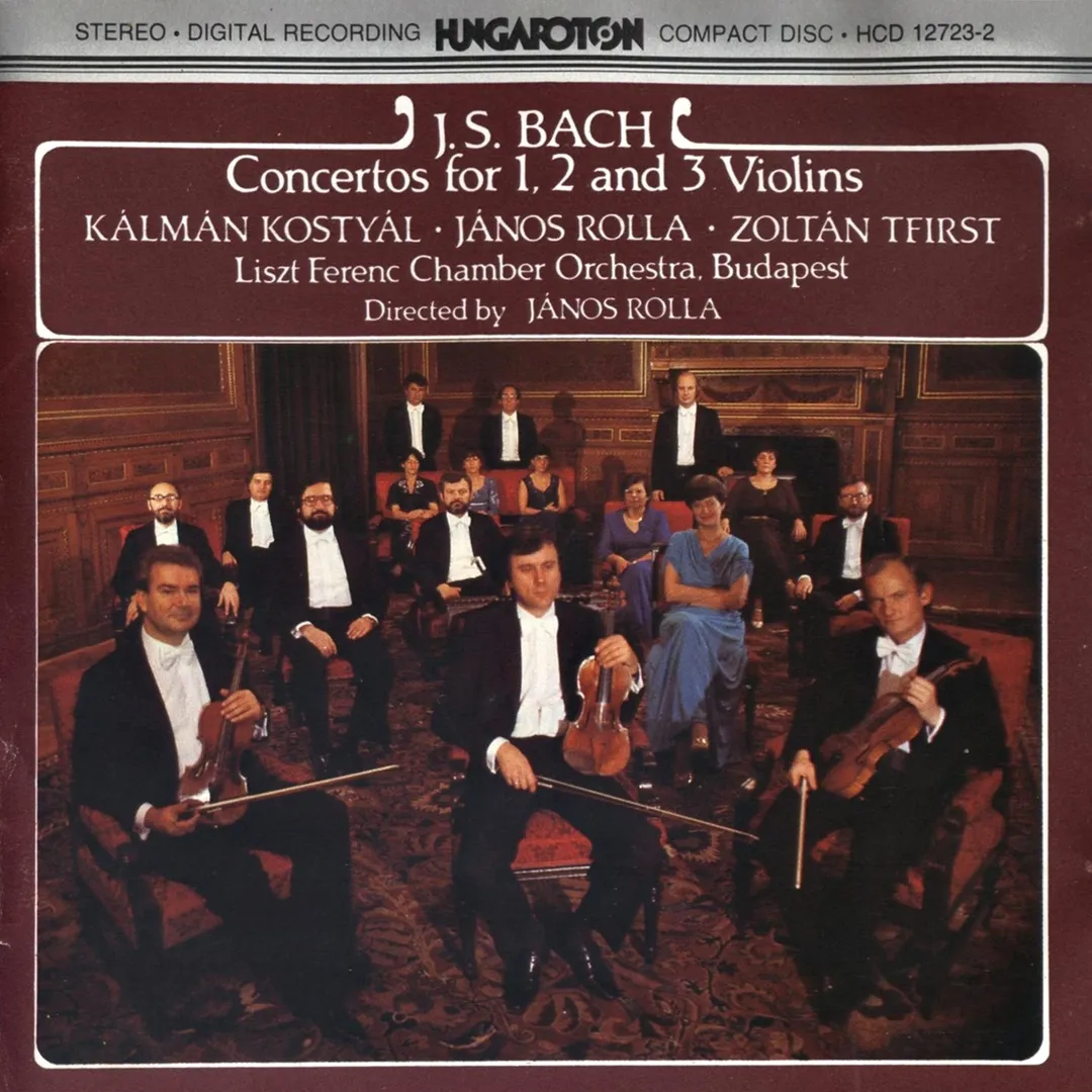 Concertos for 1, 2 and 3 Violins