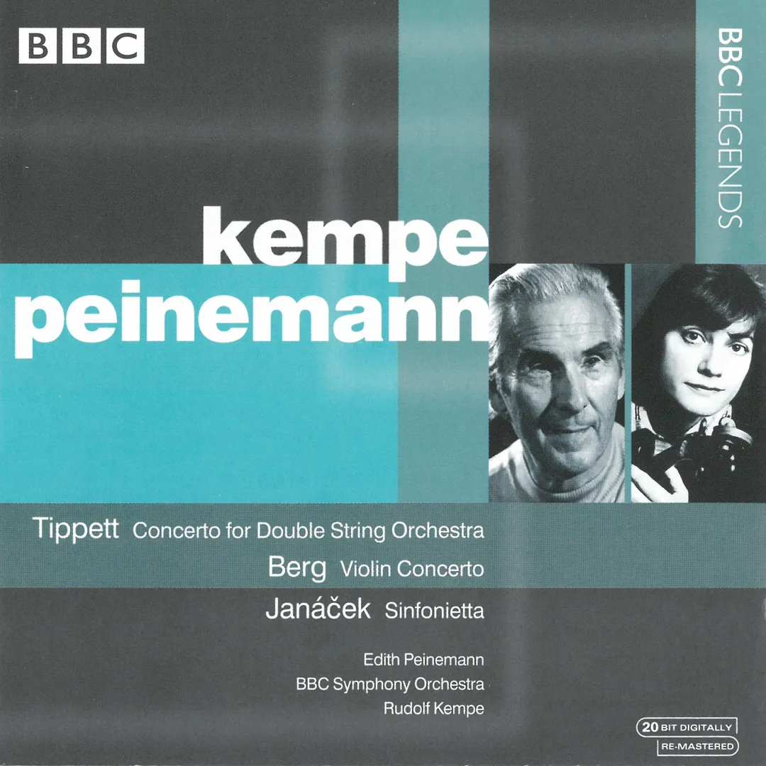 Tippett: Concerto for Double String Orchestra / Berg: Violin Concerto / Janáček: Sinfonietta