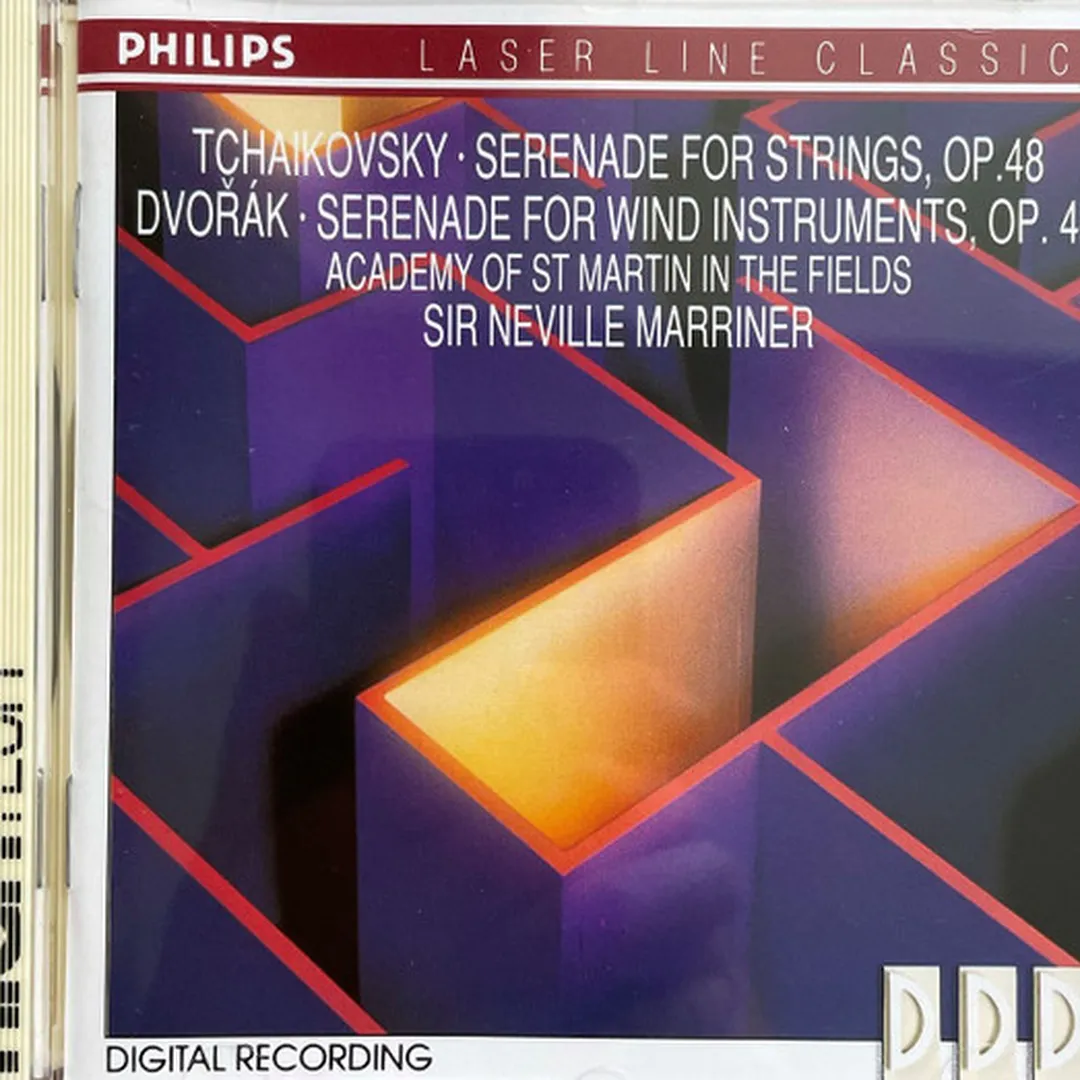 Tschaikowsky: Streicherserenade op. 48 / Dvořák: Bläserserenade op. 44