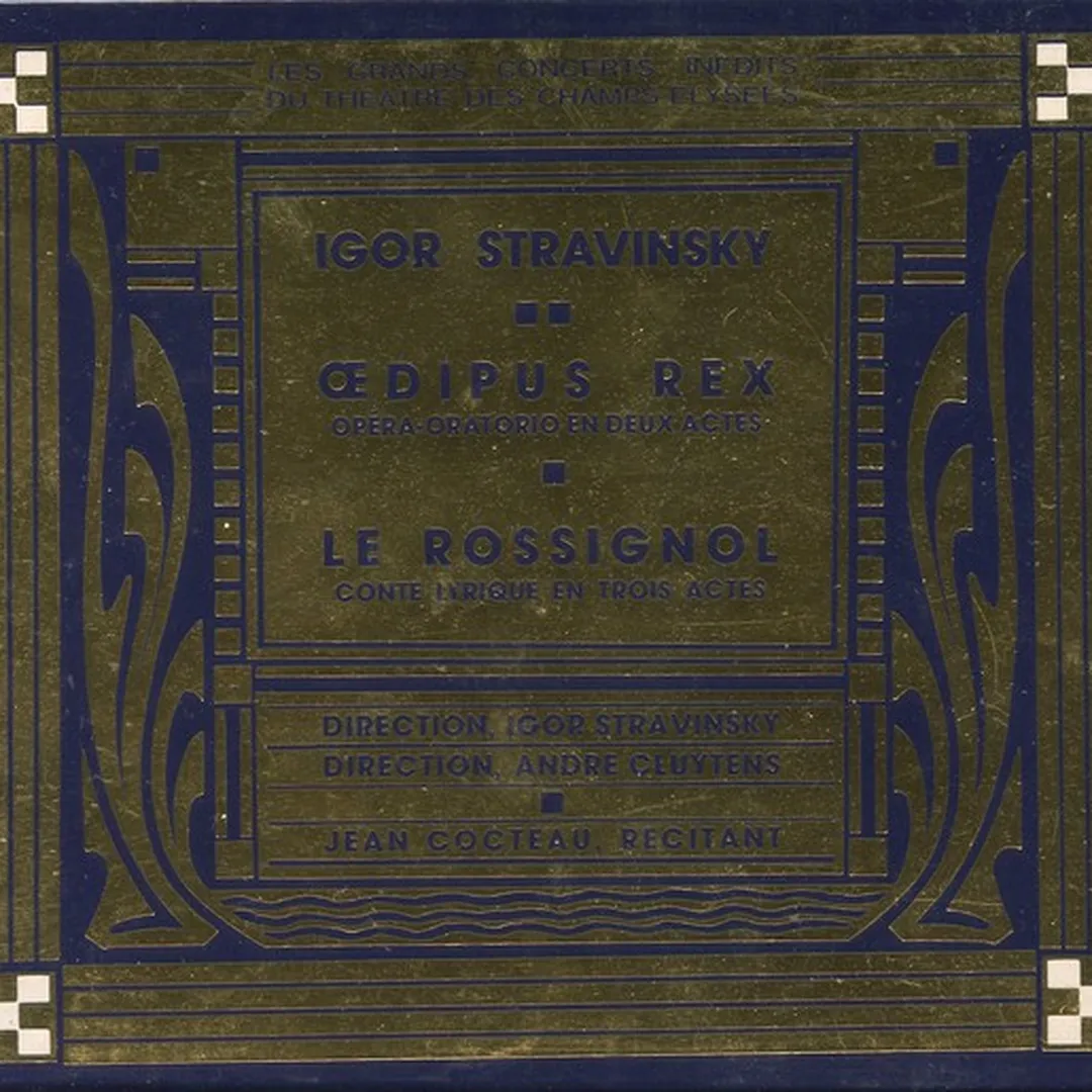 Œdipus Rex / Le Rossignol