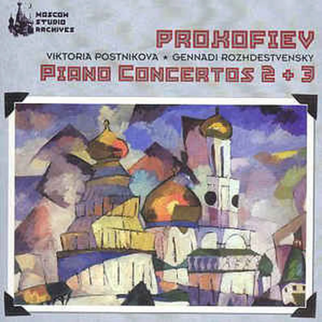 Concertos Nos. 2, 3 for Piano and Orchestra (USSR Ministry of Culture Symphony Orchestra, feat. piano: Victoria Postnikova, conductor: Gennadi Rozhdestvensky)
