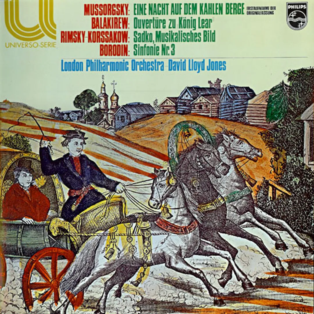 Music by Mussorgsky, Balakirev, Rimsky-Korsakov, Borodin