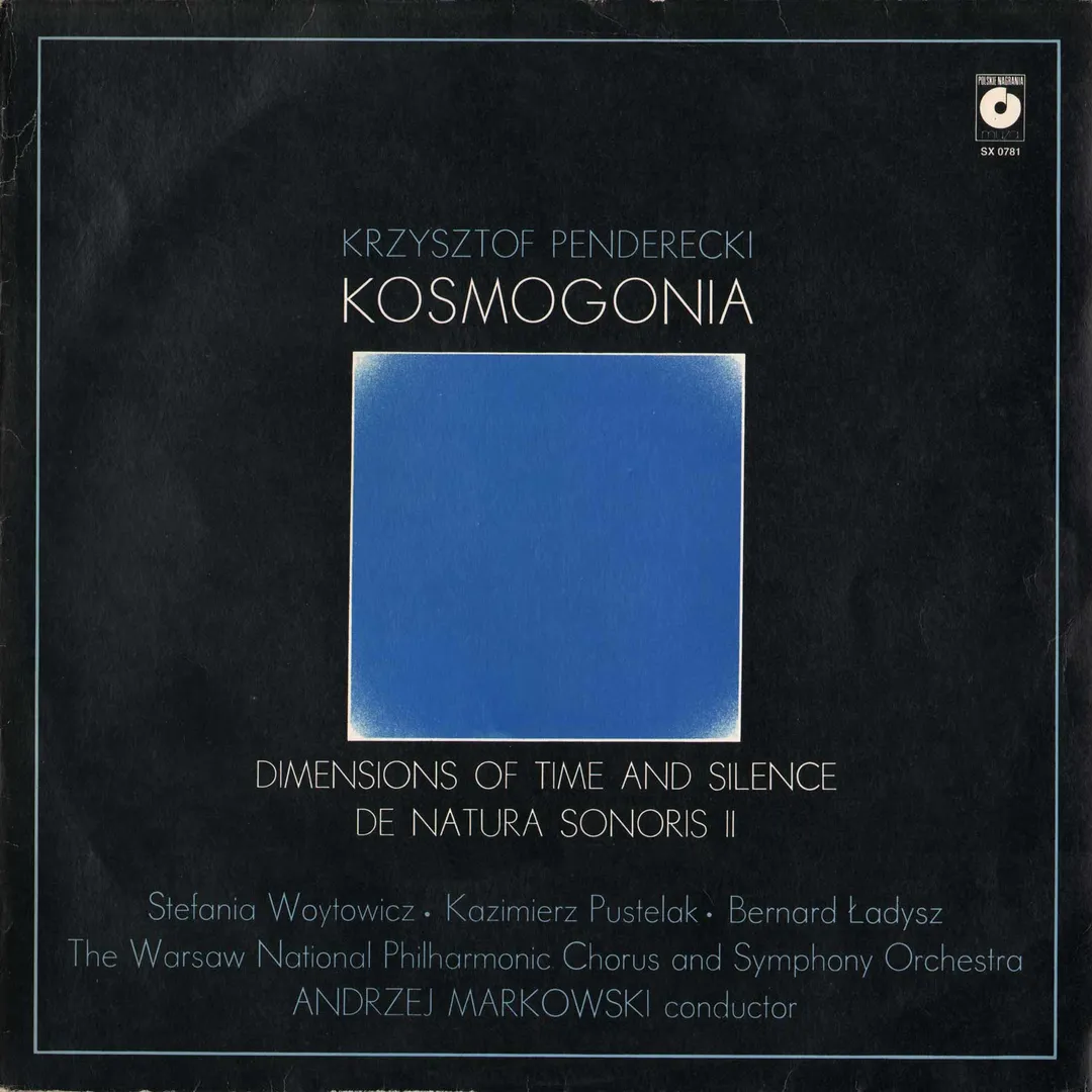Kosmogonia / Dimensions of Time and Silence / De natura sonoris II