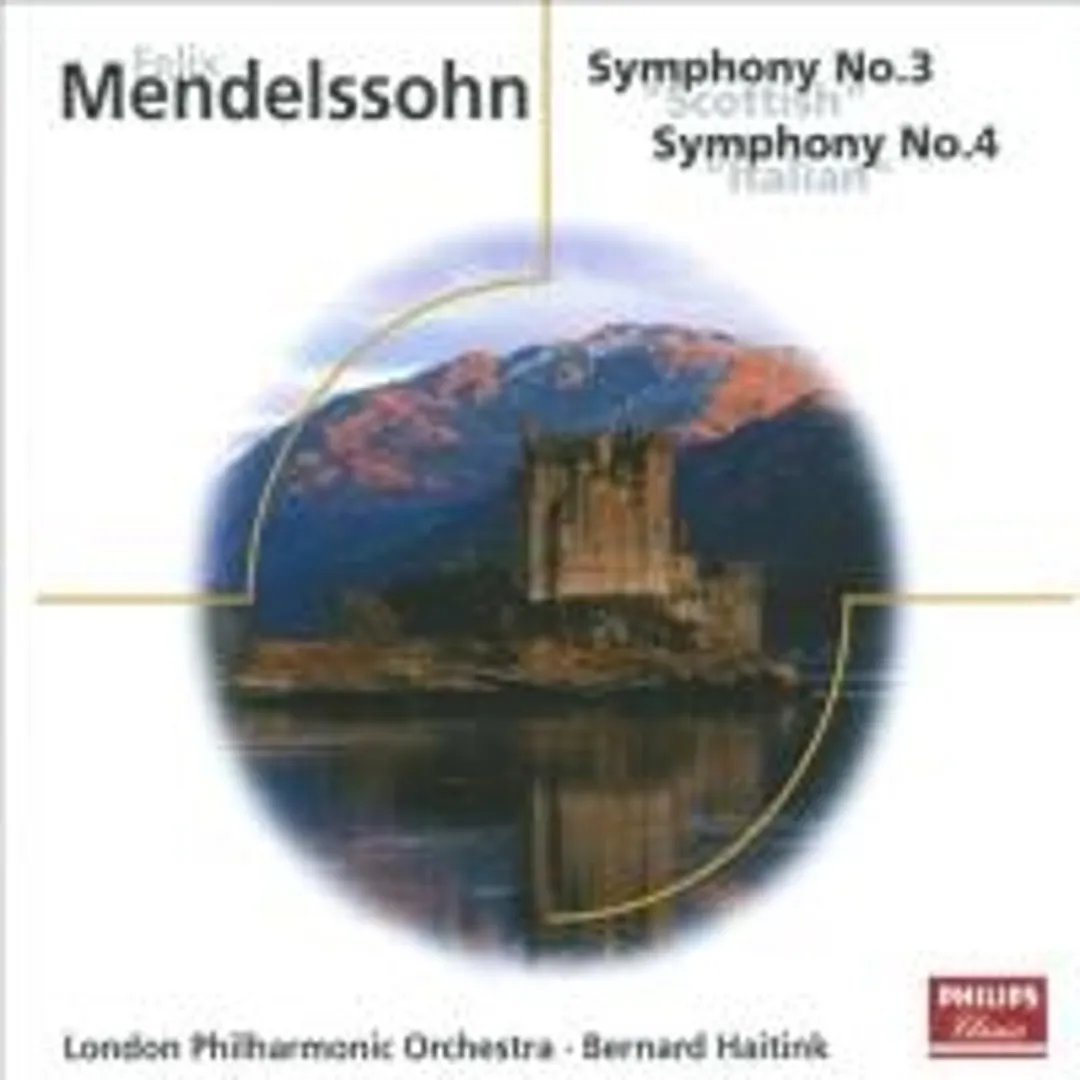 Symphony no. 3 “Scottish” / Symphony no. 4 “Italian”