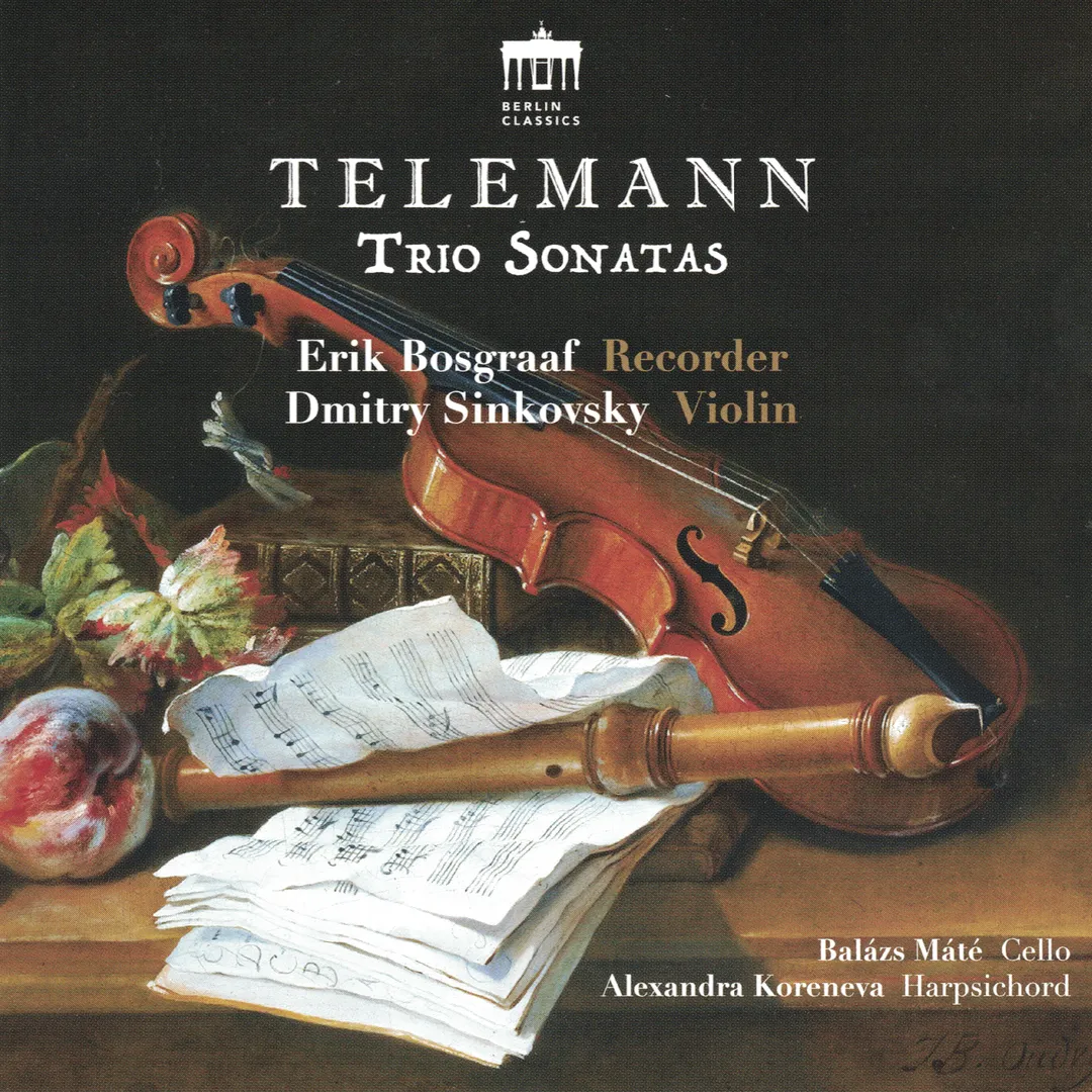 Georg Philipp Telemann - The Trio Sonatas for Recorder, Violin and Basso Continuo