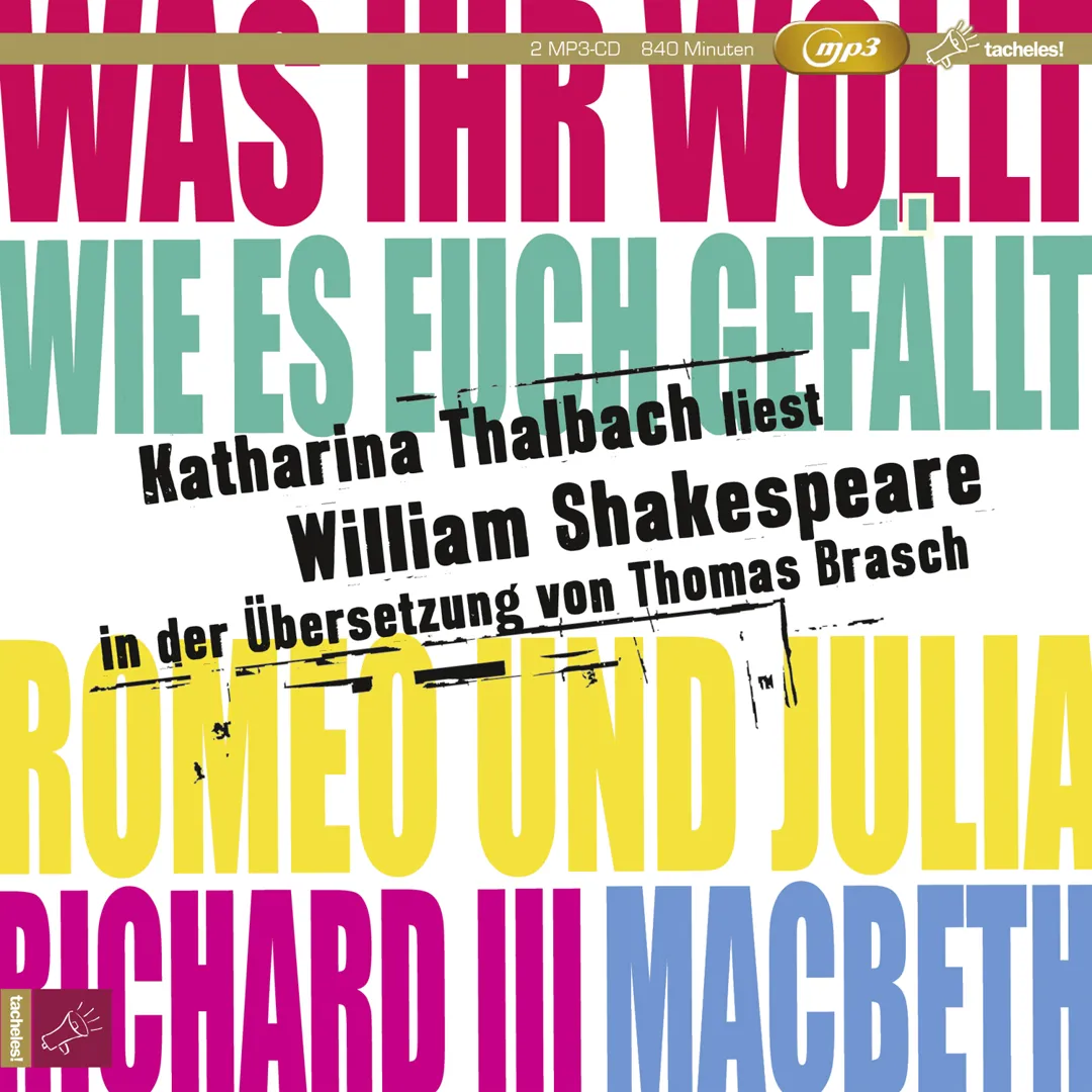Was ihr wollt / Wie es euch gefällt / Romeo und Julia / Richard III / Macbeth