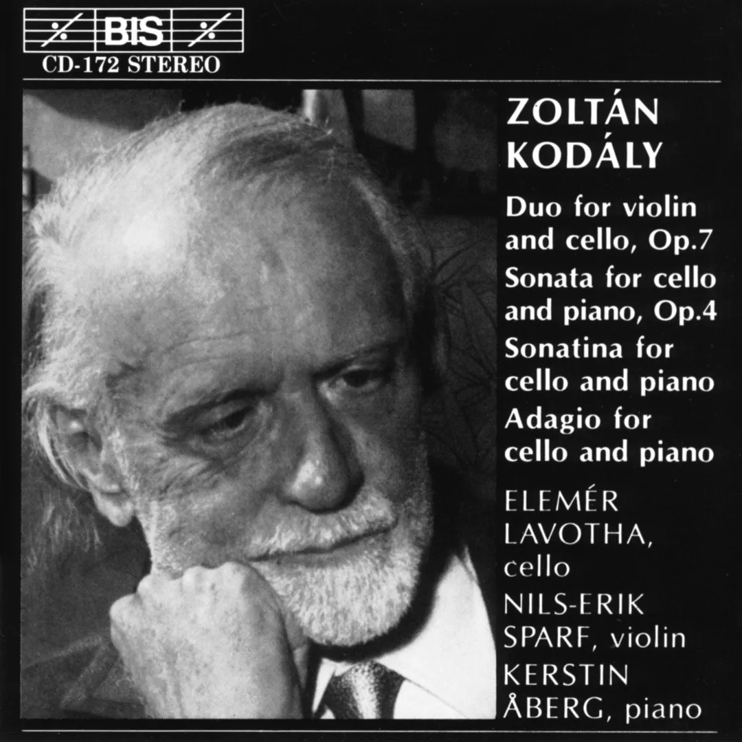Duo for Violin and Cello, op. 7 / Sonata for Cello, op. 4 / Sonatina for Cello and Piano / Adagio for Cello and Piano