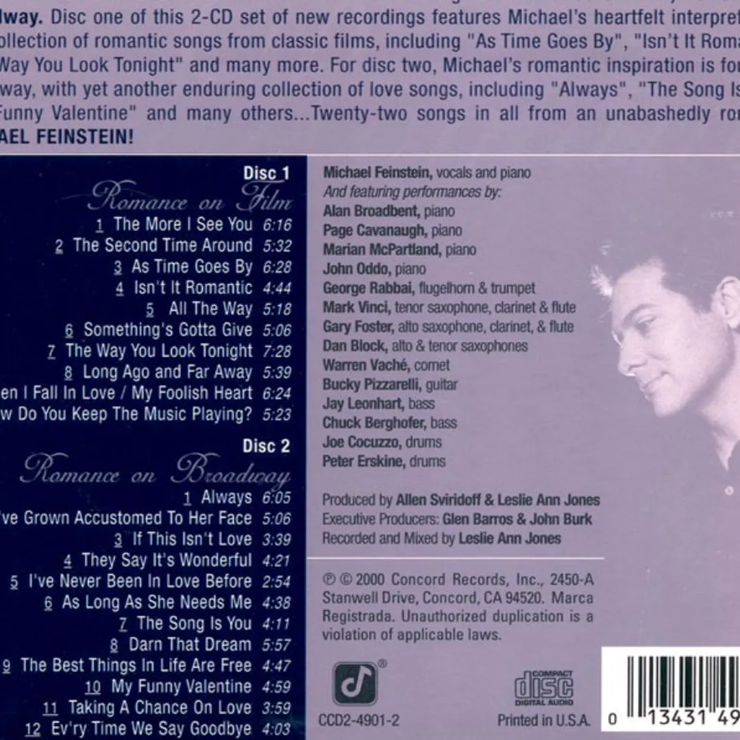 Romance on Film, Romance on Broadway