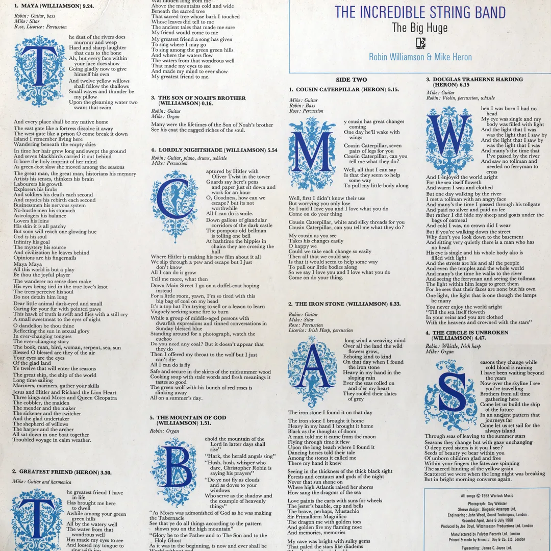 Wee Tam & The Big Huge