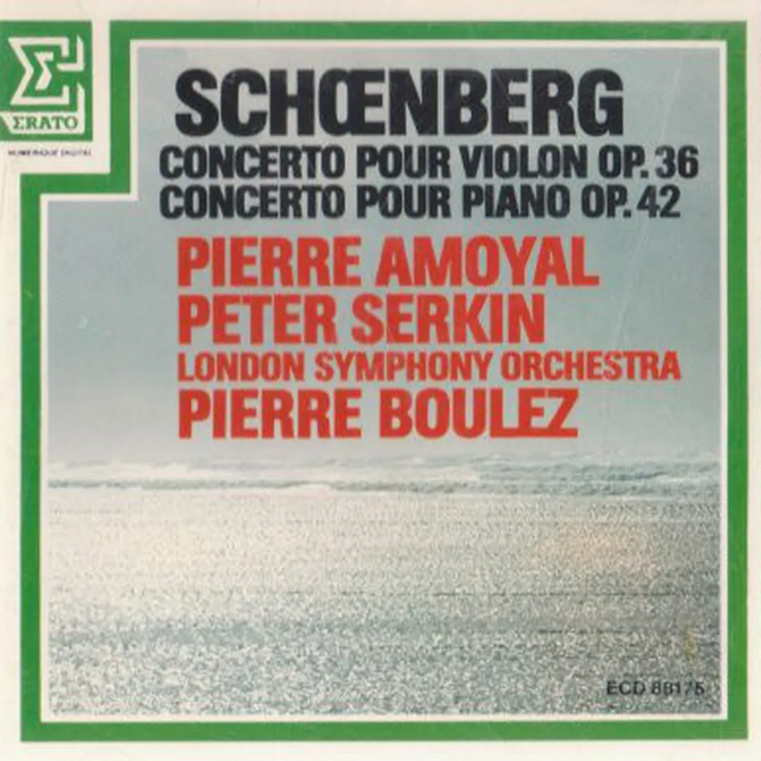 Concerto pour violon, op. 36 / Concerto pour piano, op. 42