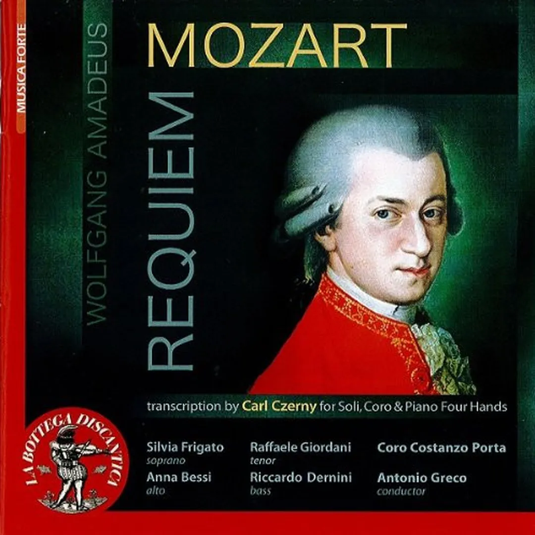 Requiem: Transcription by Carl Czerny for Soli, Coro & Piano Four Hands