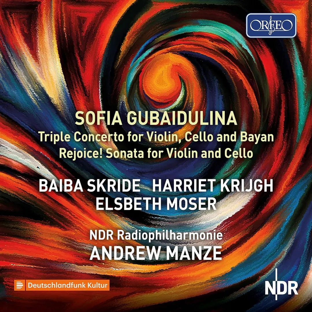 Triple Concerto for Violin, Cello and Bayan / Rejoice! Sonata for Violin and Cello