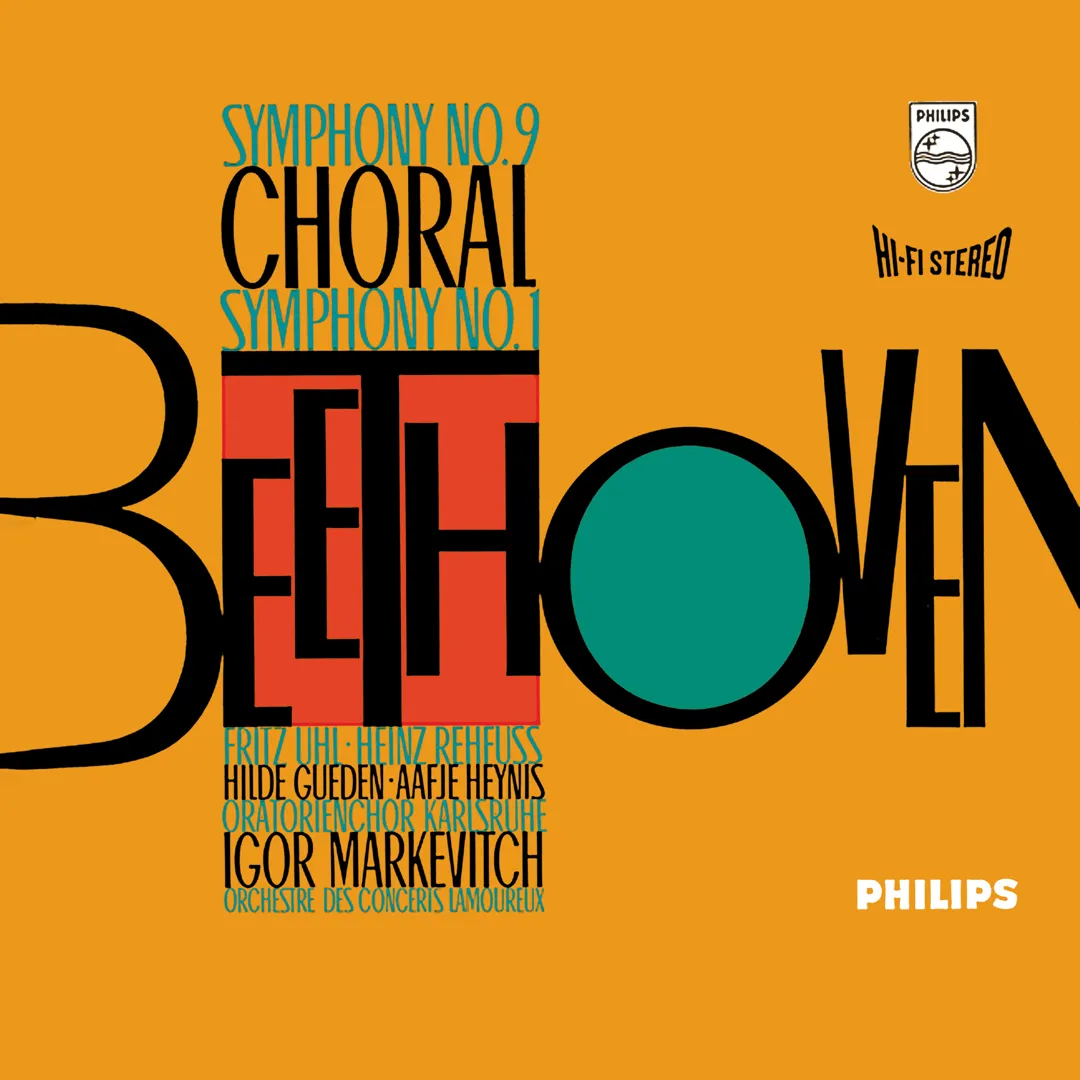 Symphony no. 9 ‘Choral’ / Symphony no. 1